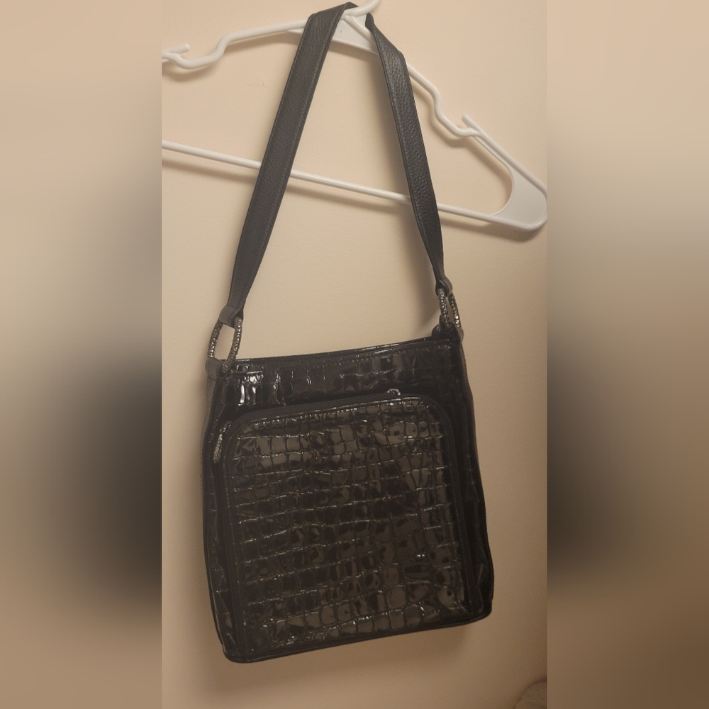 Brighton Sonny Croc Gently Used Handbag Purse